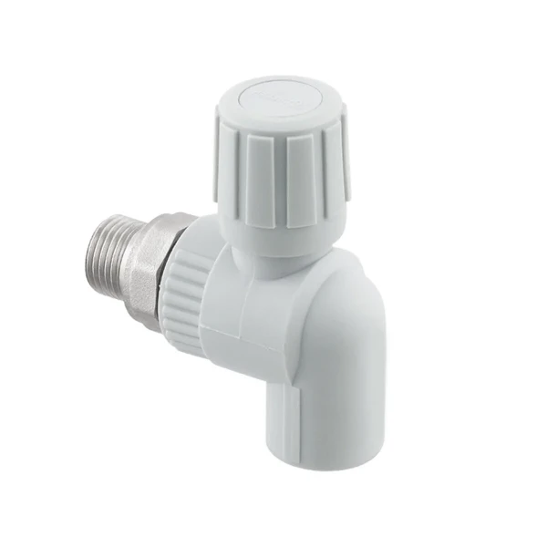 Кран радіаторний кутовий PPR Raftec20х1/2