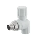 Кран радіаторний кутовий PPR Raftec20х1/2