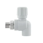 Кран радіаторний кутовий PPR Raftec20х1/2