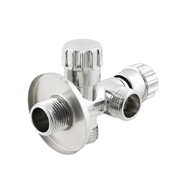 Кран приладовий вентильный Raftec Silver 1/2