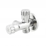 Кран приладовий вентильный Raftec Silver 1/2