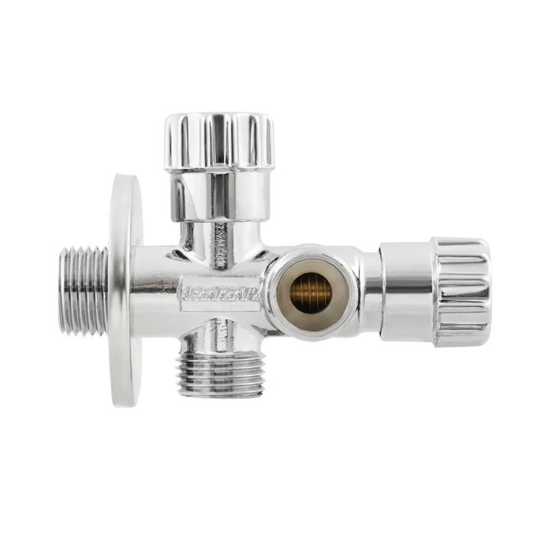 Кран приладовий вентильный Raftec Silver 1/2