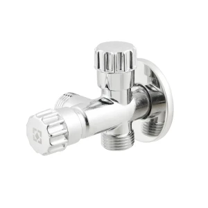 Кран приладовий вентильный Raftec Silver 1/2