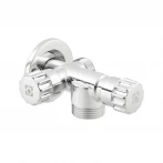 Кран приладовий вентильний Raftec Silver 1/2