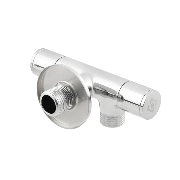 Кран приладовий з керамічним зап.ел Raftec Silver 1/2