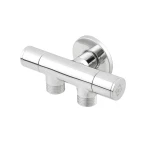 Кран приладовий з керамічним зап.ел Raftec Silver 1/2