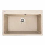 Гранітна мийка для кухні Platinum 7850 Bogema матова (сафарі)