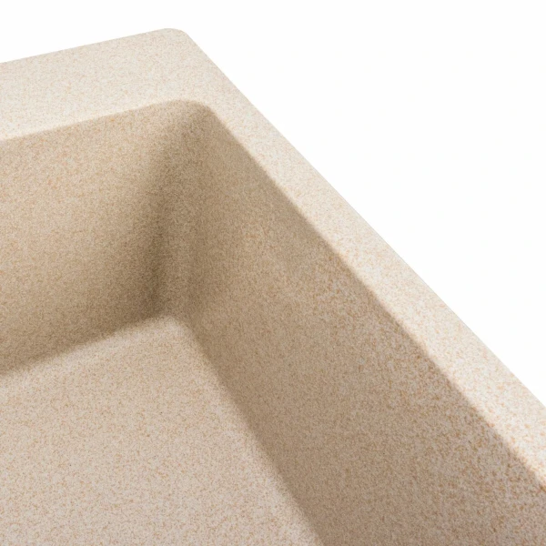 Гранітна мийка для кухні Platinum 7850 Bogema матова (сафарі)