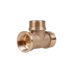 Латунный тройник