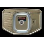 Врізні мийки з нерж. сталі