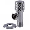 Кран кутовий кераміка PROFESSIONAL EXCLUSIVE 1/2″X3/4″ 898 CHROME (1шт.)