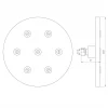 Душова лійка Globus Lux SD08A
