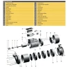 Насос відцентровий багатоступінчастий Optima MH-N 2200INOX 2,2 кВт нерж, колеса
