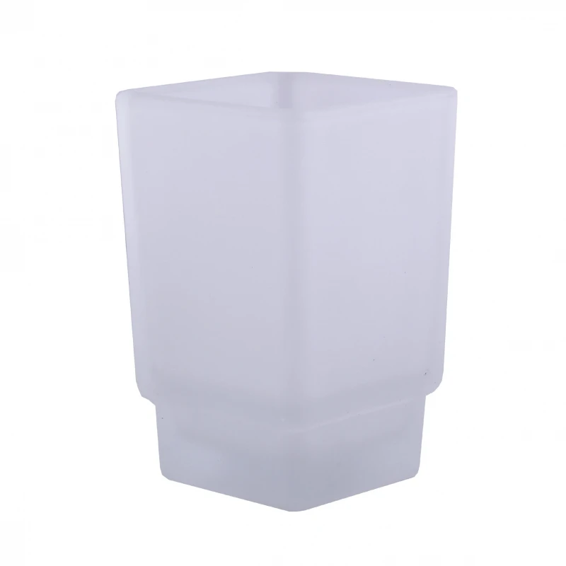 СТАКАН матовий квадратний GLASS 0021A для TKB, SQ ,BQ