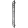 Рушникосушарка UNIO LDE W 1200-500-12 BLK Драбинка Дуга Еліт вода чорна
