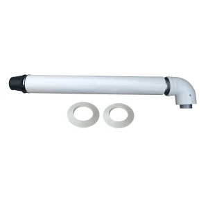 Димохід коаксіальний Ariston Coaxial Flue kit 60/100 750 мм, з коліном 71.MT7.03