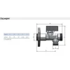 Кран кульовий кутовий ARCO 1/2″х 1/2″ DE705(750) AntiLime приборний ( 2 шт)