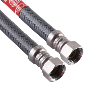 Шланг водяний TUCAI 1/2″x1/2″ ВВ 1,0м. SUPER АНТИКОРОЗІЯ TAQ HG-1212-1000 211952