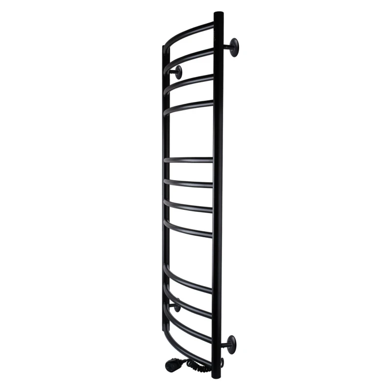 Рушникосушарка UNIO LDE ER 1200-500-12 BLK Драбинка Дуга Еліт електро чорна