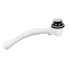 Сифон ″Waterstal″ для душового піддону Click-Clack з гнучкою трубою 32/40/50 Н=65 мм (А - 1765)