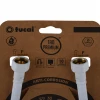 Шланг водяний TUCAI TAQ PREMIUM GRIF 1/2″x1/2″ BВ 0,4м.АНТИКОР. ACB HG-1212-400 (Білий Мат) 209972