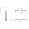Тримач туалетного паперу Perfect Sanitary Appliances SP 8116