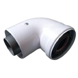 Коліно 90 градусів, d=60/100 mm CE.34 H