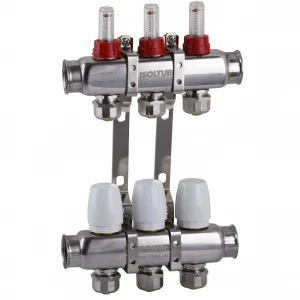 Колектор ISOLTUBEX SPAIN INOX AISI-304 нержавіюча сталь CO-3 (1″х3)