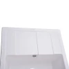 Гранітна мийка Globus Lux ONE білий 650х500мм-А0007