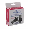 !!Набір кранів кутових кераміка SOLOMON EXCLUSIVE 1/2″X1/2″ 9889 BB (BLACK/BLACK) (комплект2шт.)