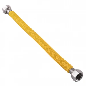 Шланг газовий TUCAI 1/2″х1/2″ ВВ 500мм-850мм ABS PressINOX-9404