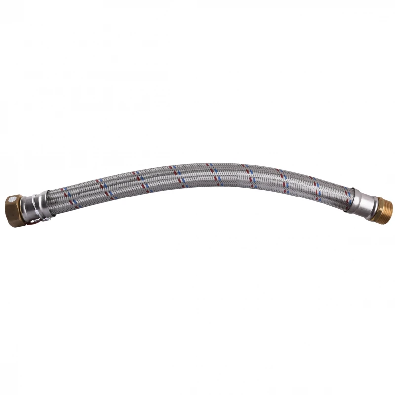 Шланг антивібраційний прямий SOLOMON 1″ ЗВ 1,0м HS3001 S