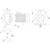 Насос моноблочний IR 40-125A 3,0 кВт SAER (40 м3/год, 27,5 м)