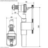 Клапан заповнення K.K.POL ZN2/102- 1/2″ МО, бок. латунь