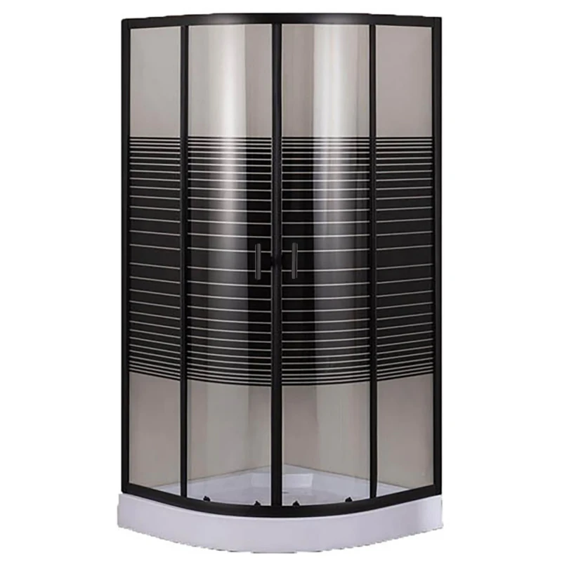 Душова кабіна півкругла DRAWA L90TB.Line (L90B.Line) BRAVO (2уп.)