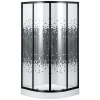 Душова кабіна півкругла DRAWA L90TB.Mosaic (L90B.Mosaic) BRAVO (2уп.)