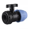 Кран шаровый ПНД Vsplast 40*1 1/4 '' В 6002