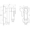 Змішувач гігієнічний Globus Lux GLN-3-106MIX