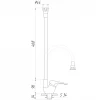 Смеситель для кухни Globus Lux Solly GLSO-0203SA-K15