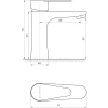 Смеситель для умывальника Globus Lux MAIN SM-101