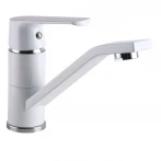 Змішувач для умивальника Globus Lux Laguna GLA-0203MQ-7-WHITE