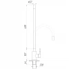 Смеситель для кухни Globus Lux ALPEN SBT1-203S-BG15