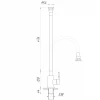 Змішувач для кухні Globus Lux ALPEN SBT1-203SA-BB-B01