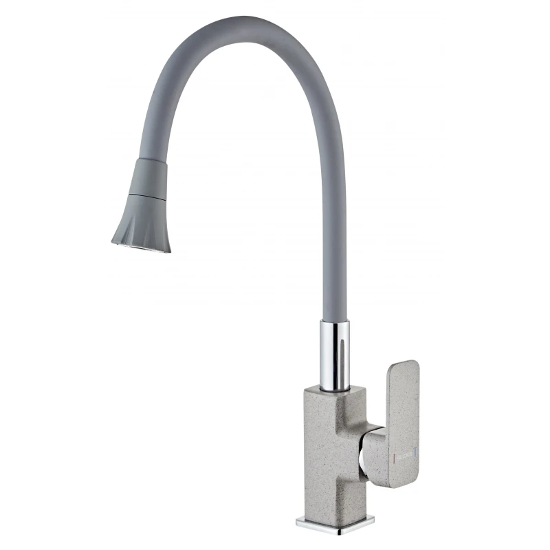Смеситель для кухни Globus Lux Milano GLM-0203LA-2-G03-ARENA