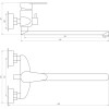 Змішувач для ванни Globus Lux MAIN SM-208