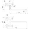 Змішувач для ванни Globus Lux DUKAT-8 SD8-108