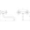 Змішувач для кухні DOMINO DMF-029-M7117-SHARM