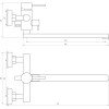 Змішувач для ванни Globus Lux WIEN SBT2-208