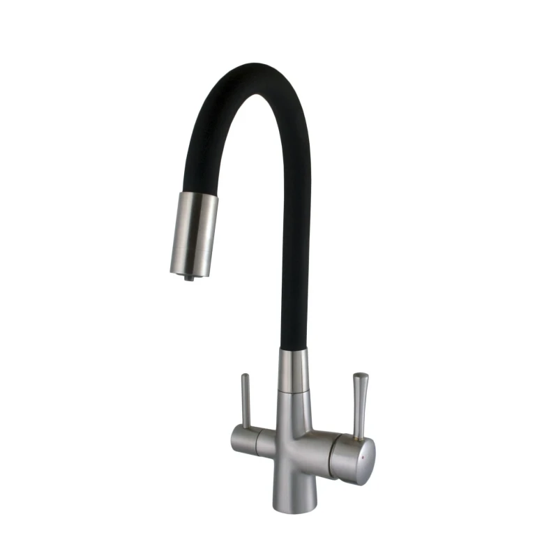 Смеситель для кухни под осмос Globus Lux LAZER GLLR-0903-8-STSTEEL