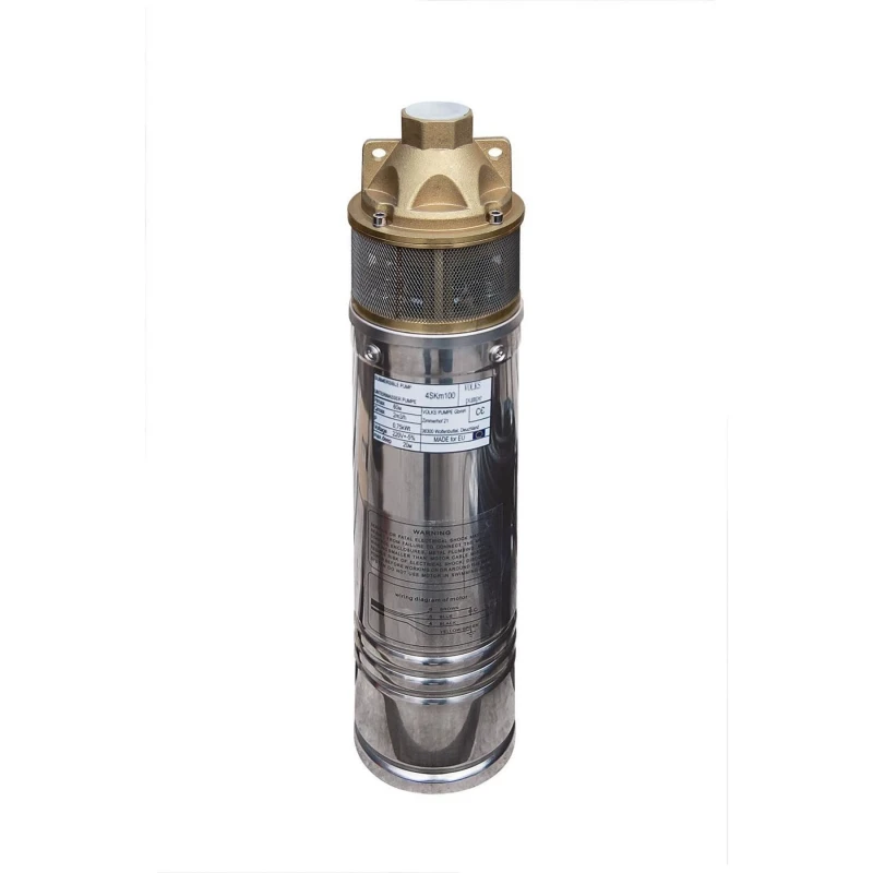 Насос скважинный вихревой VOLKS pumpe 4SKm100 0,75кВт + кабель 15м и пульт